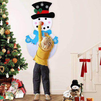 DIY Felt Christmas Snowman or Tree – Children’s Favorite Gift 2