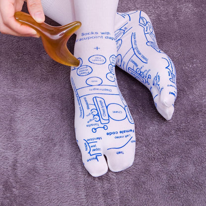 Reflexology Socks with Trigger Point Massage Tool 2