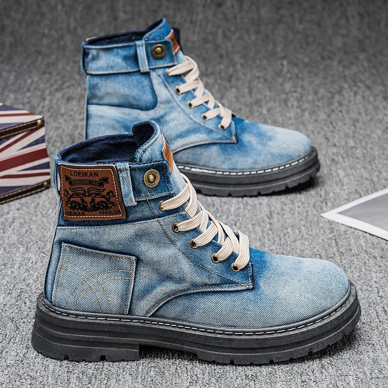 Denim Ankle Boots 2