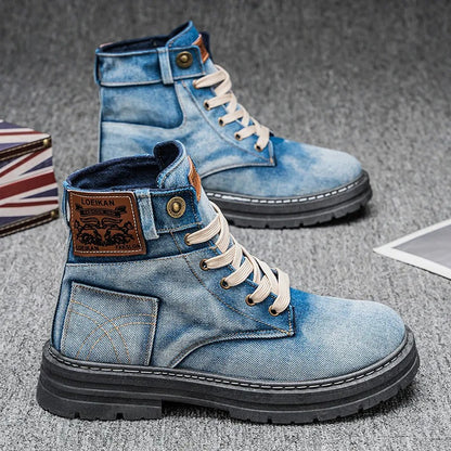 Denim Ankle Boots 2