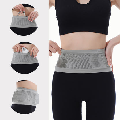 Multifunctional Knit Breathable Concealed Waist Bag 2