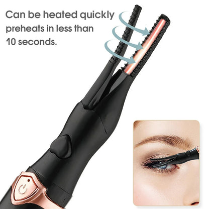 Rechargeable Heated Eyelash Curler 2