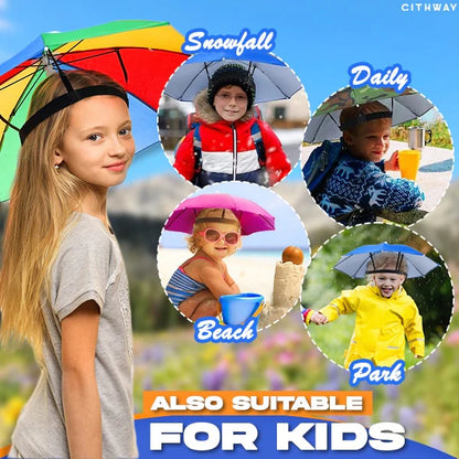 Outdoor Sun Protection Umbrella Hat 2