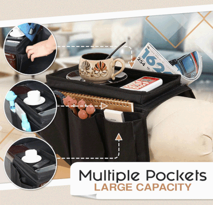 Sofa Armrest Tray With Organizer 2