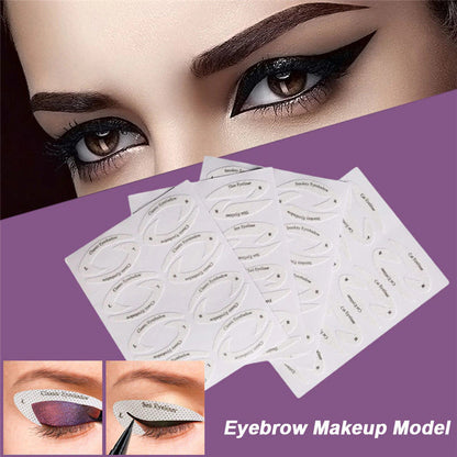 Quick Eyeliner Eyeshadow Stencils 1