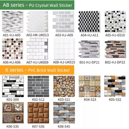 3D Peel and Stick Wall Tiles 2