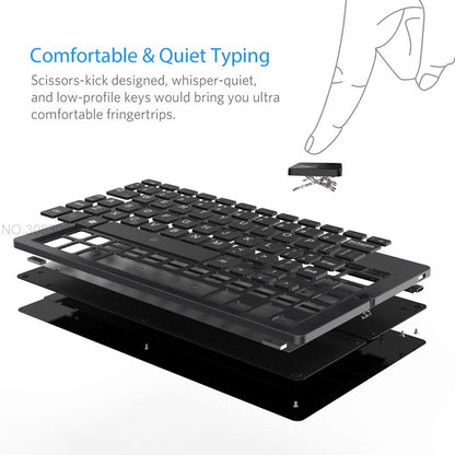 MINI FOLDABLE KEYBOARD FOR PHONES/TABLETS 2