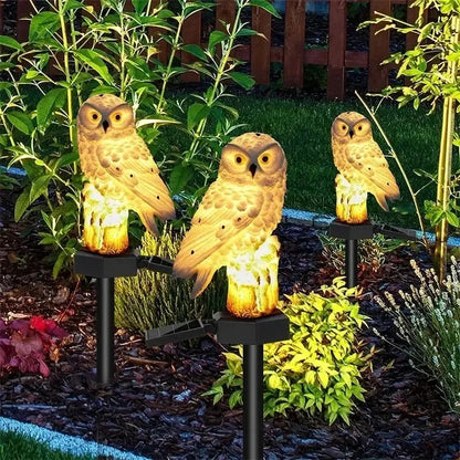 Waterproof Solar Owl Light 2