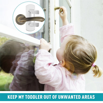Baby Safety Door Lever Lock (4pcs) 2