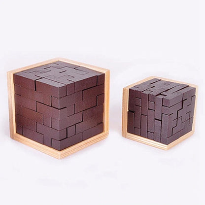 Original 3D Wooden Brain Teaser Puzzle 2