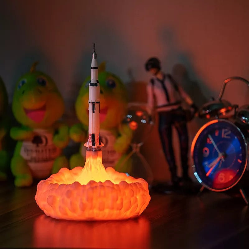 Apollo Space Rocket Lamp 2