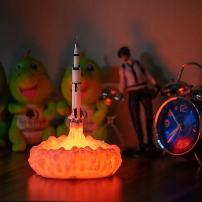 Apollo Space Rocket Lamp 2
