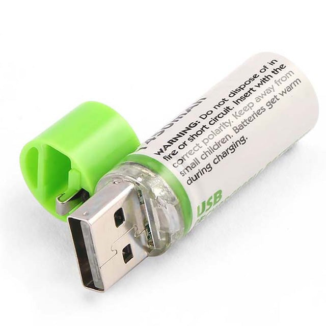 USB Rechargeable AA Batteries (2Pcs) 2