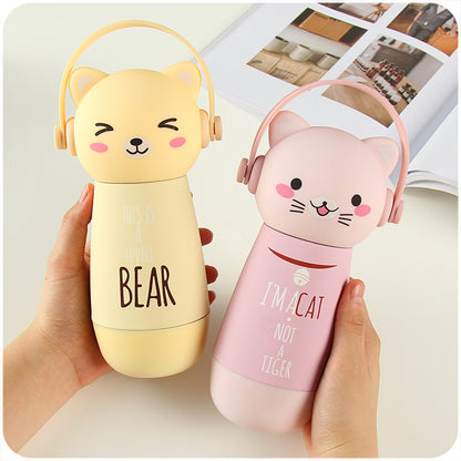 Cat Insulated Thermos Water Bottles 2