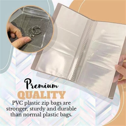 Transparent Jewellery Storage Book 2