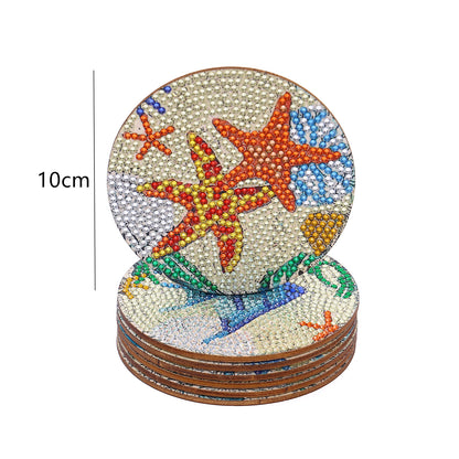 DIY MARINE DIAMOND PAINTING COASTERS 2