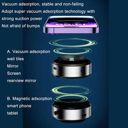 Dual Suction Cup Magnetic Phone Holder 2