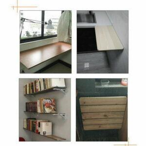 Foldable Wall Shelf Bracket 2