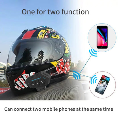 Motorcycle Helmet Bluetooth Headset 2