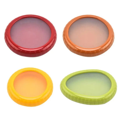 Reusable Silicone Food Saver Containers-SET of 4 2