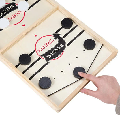 Fast Sling Puck Game – Foosball Winner, Table Hockey & Catapult Chess for Kids & Family Fun 2