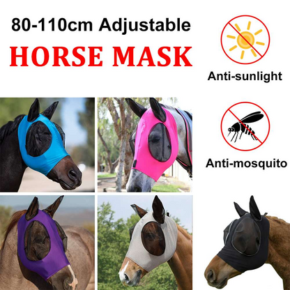 ANTI-FLY MESH EQUINE MASK 2