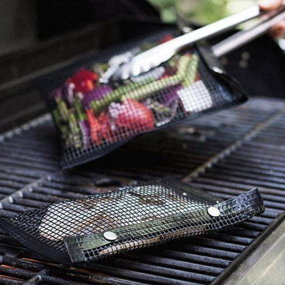 Non-Stick Mesh Grilling Bags 2