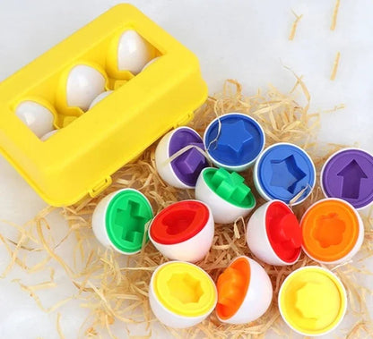 Baby Learning Color & Shapes Matching Egg Toy 2