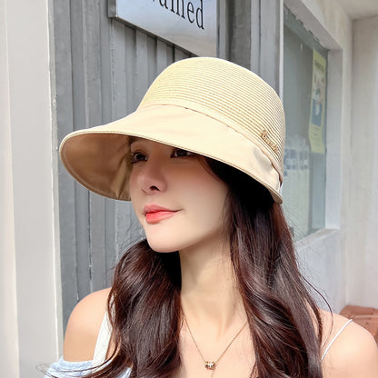 Women's Large Brim Sunscreen Hat 2