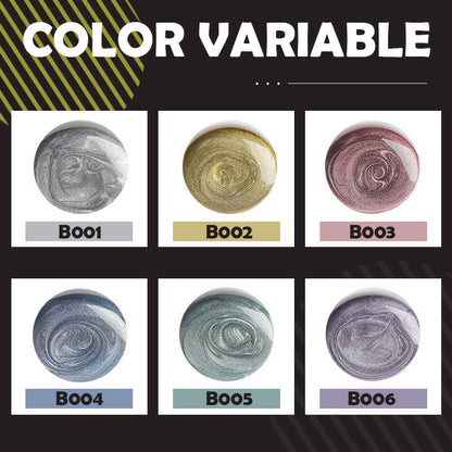 Mirror Metallic Nail Gel-3pcs 2