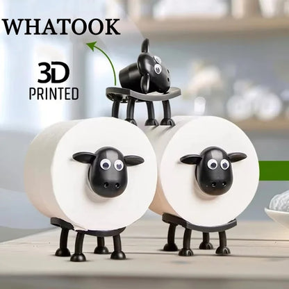 Sheep Toilet Roll Holder-3PCS 2