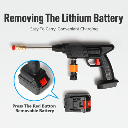 Portable High Pressure Spray Water Gun 2