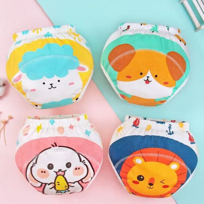 Baby Cotton Training Pants-4PCS 2