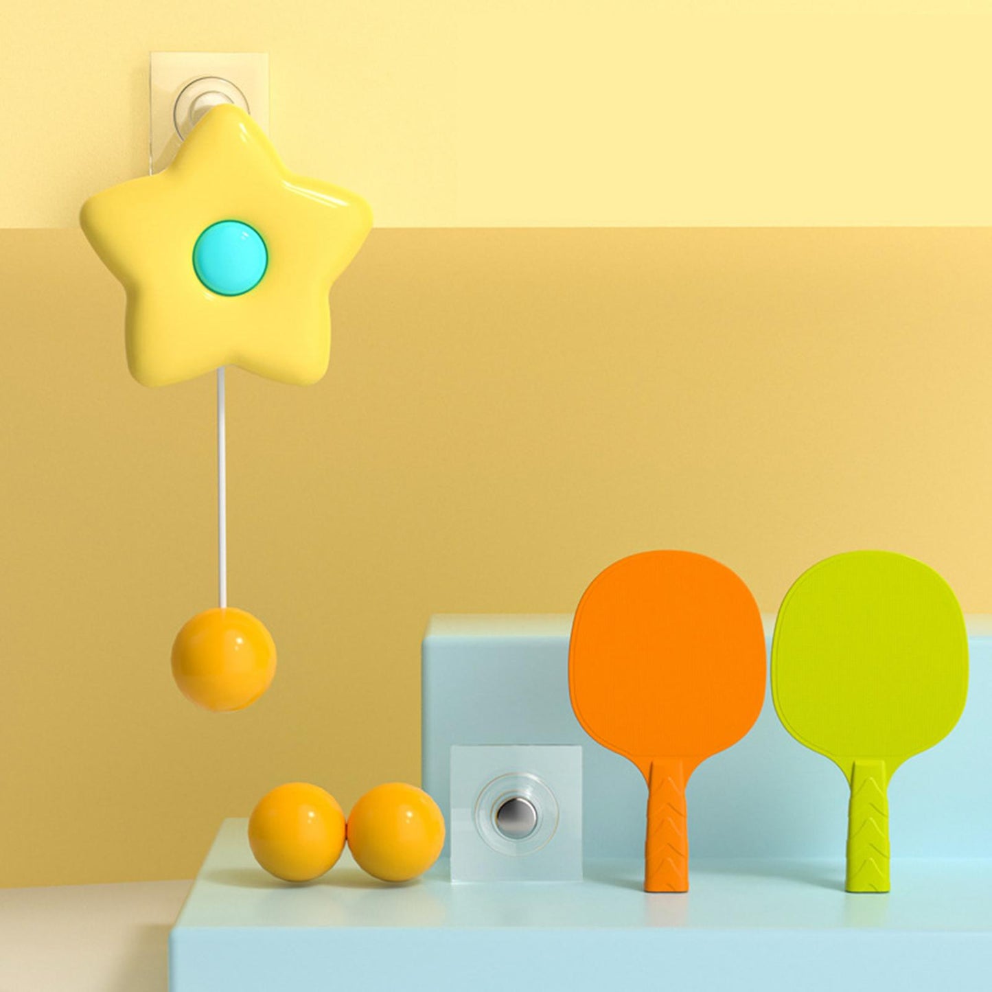Indoor Hanging Table Tennis Trainer 2
