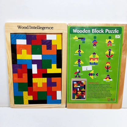 Tetris Wooden Puzzle Toy 2