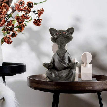 Happy Buddha Cat 2