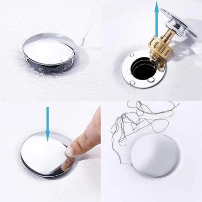 Universal wash basin bounce drain filter 2