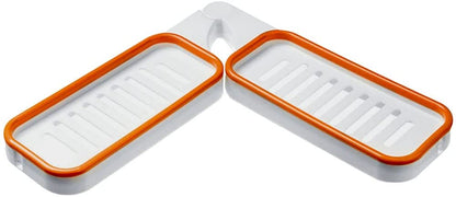 Bathroom Corner Punch-Free Rack Shampoo Storage 2