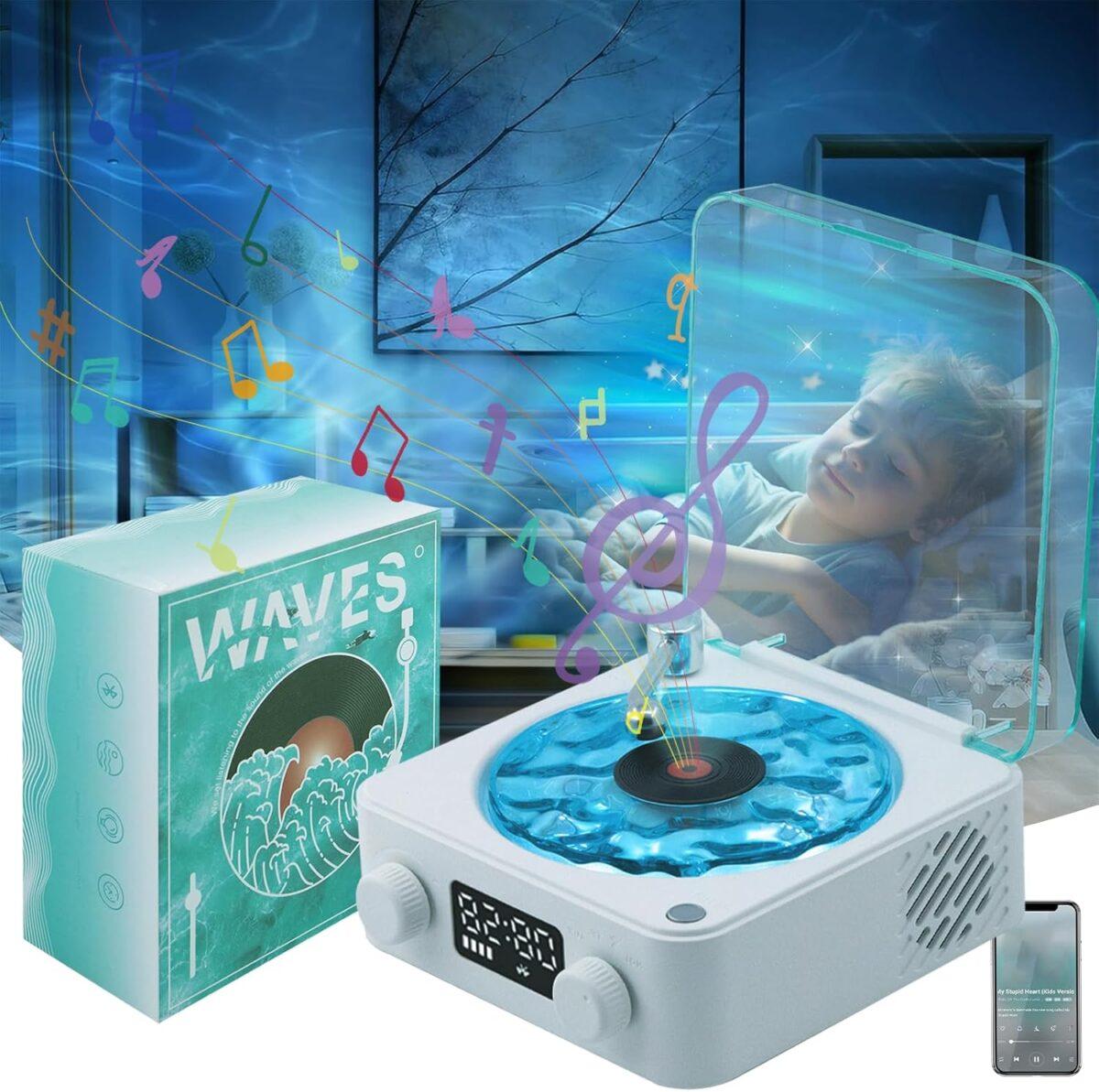 Waves Vinyl Bluetooth Speaker 2