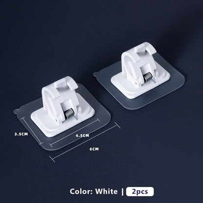 Nail-free Adjustable Rod Bracket Holders 2