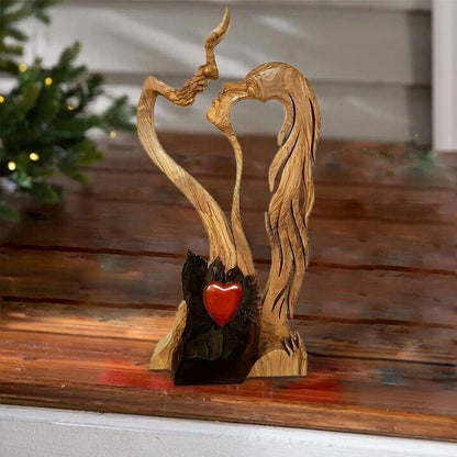 Love eternal wooden decoration ornaments 2
