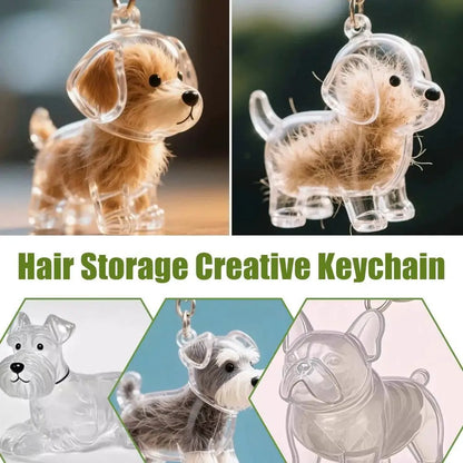 Dog Hair Keychain 2