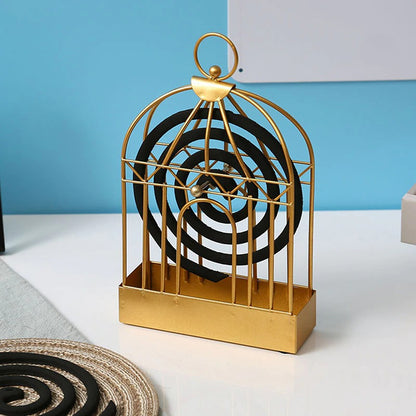Retro Iron Mosquito Coil Holder 2