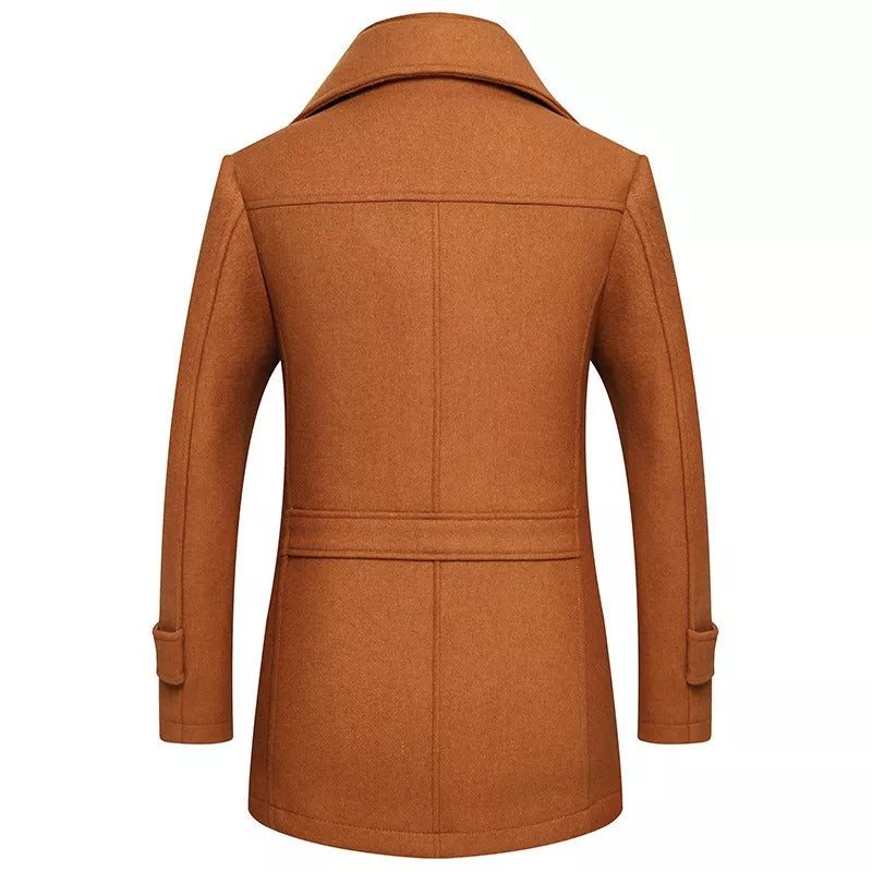 Men's Double Collar Coat 2