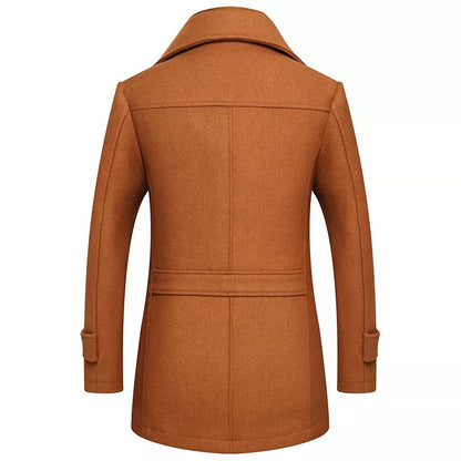 Men's Double Collar Coat 2
