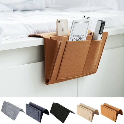 Bedside Storage Bag with Pockets Hanging Organizer 2