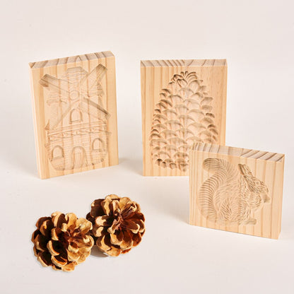 Wood patterned Cookie Cutter 2