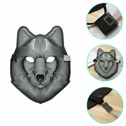 SOUND REACTIVE LED MASK 2
