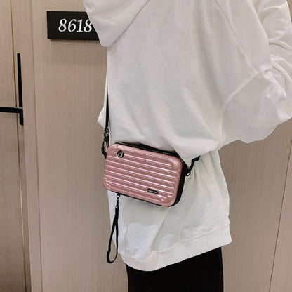Mini Suitcase Shape Women Crossbody Bag 2