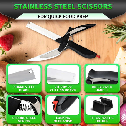 SliceMaster Scissor Knife Cutter 2